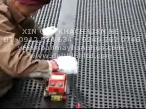 Máy hàn bạt nhựa JIT800 - Máy hàn bạt HDPE, máy hàn màng nhựa hdpe chống thấm