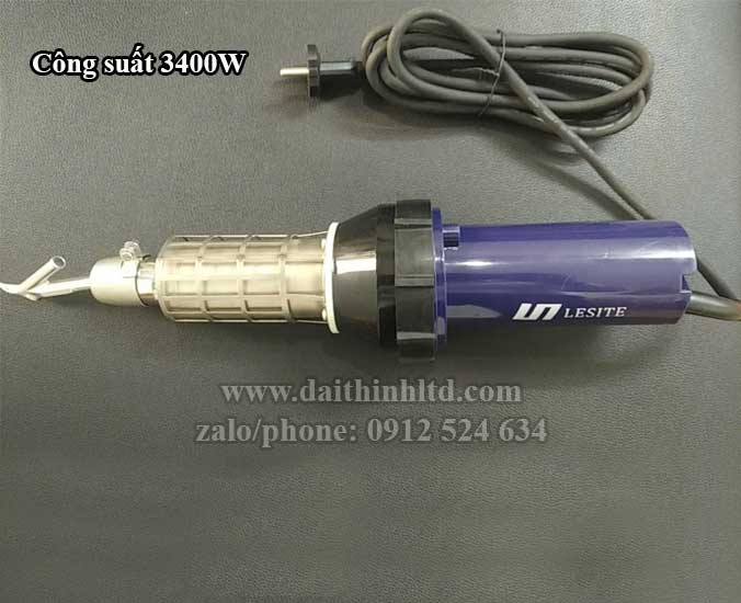 M&aacute;y h&agrave;n nhựa cầm tay c&ocirc;ng suất 3400W