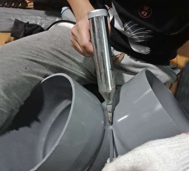 M&aacute;y h&agrave;n ống nhựa PVC cầm tay